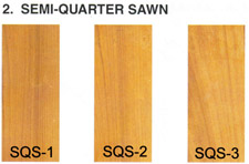 Semi Quarter Sawn