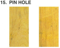 Teak Wood Pin Hole