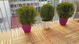 Ahşap Karo Deck Uygulama Nar City