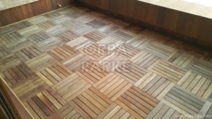 Teak Ağacı Balkon Teras Deck Döşeme Gümüşsuyu