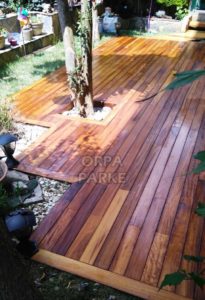 Ahşap Deck Bahçe Kaplama Uygulaması Sarıyer