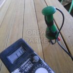 Fırınlanmış Kuru İroko Ağacı Deck Nem Ölçme