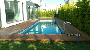 Çorlu'da iroko ağacı deck satışı