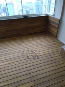 Balkon / Teras Ahşap Kaplama