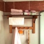 Ev dekorasyon Ahşap Duş Banyo Aksesuarları