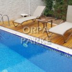 Pool Deck flexible wood