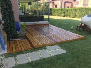 Ahşap deck yağlama silme işleri