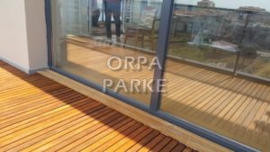 Ağaç zemin kaplama rulo deck