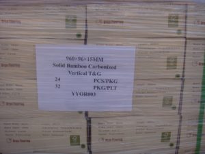 20' - 40' Container Bamboo Floor Sale