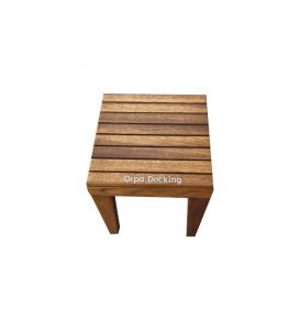 Banyo Duş için ahşap tabure